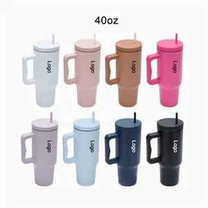 40 oz Vacuum Insulated Tumbler, Fits in Cup Holder