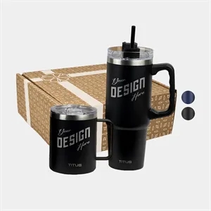 TiTUS® Insulated Mug & 40 oz Travel Tumbler Gift Set