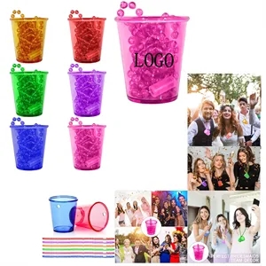 Bachelorette Party Plastic Beaded Cup