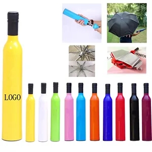 Custom Logo Deluxe Three-Fold Folding Promotional Umbrella