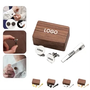 Engraving Cufflink Tie Jacket Box