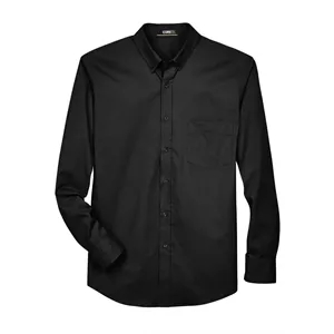 CORE365 Men's Tall Operate Long Sleeve Twill Dress Shirt