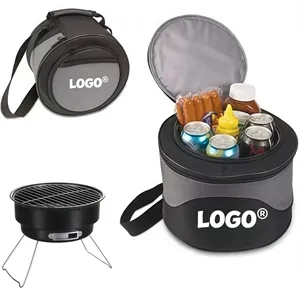 Grill Foldable BBQ Portable Barbecue With Carrying Bag