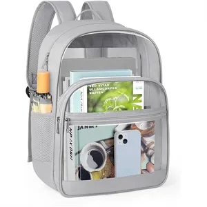 Clear Backpack Durable Transparent Bag