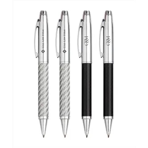 Union Printed- Premium Metal Twist Ballpoint Pen - Laser Eng