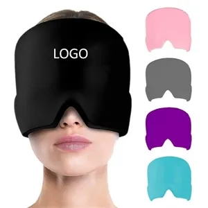 Migraine Relief Cap Cold Compress Ice Pack Face Cooling Mask