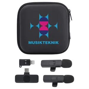 Center Stage Portable Wireless Lavalier Microphone - Set of