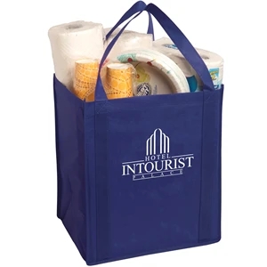 Large Non-Woven Grocery Tote Bag with Insert