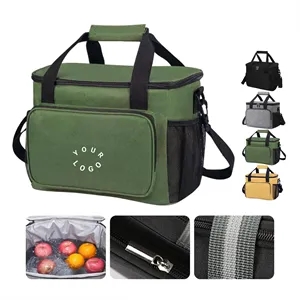 Custom Logo MOQ 50 Large-Capacity Leakproof Insulated Cooler Bag