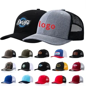 Unisex Adjustable Snapback Trucker Baseball Cap