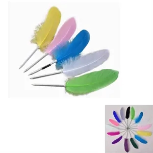 Feather Quill Ballpoint Pens Bulk 0.5mm