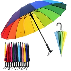Custom Logo Custom Rainbow Promotional Umbrellas