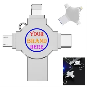 4 In 1 Usb Flash Drive-8Gb