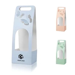 Wedding gift packaging box paper handheld flower basket