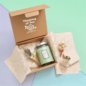 Small Natural Kraft Premium Vesta Gift Box