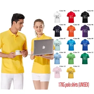 Custom Logo Soft Cotton Polo Shirts Wholesale For Team Uniforms