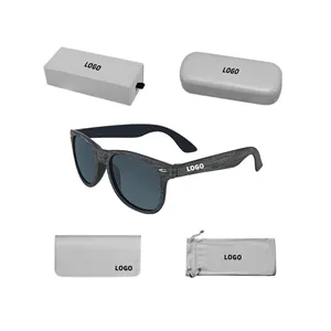 Custom Logo Imitation Bamboo Sunglasses