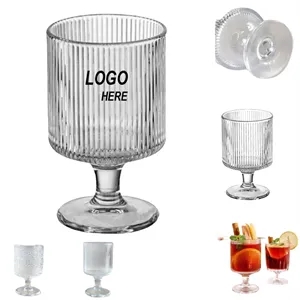 Instagram style Glass Wine Goblet