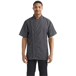 Artisan Collection by Reprime Zip-Close Short Sleeve Chef...