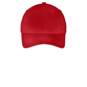 Port & Company Youth Six-Panel Twill Cap.