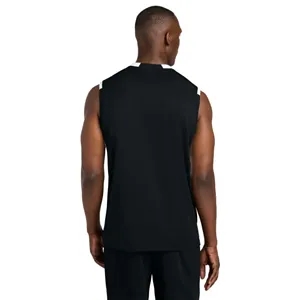 Sport-Tek Club Sleeveless V-Neck