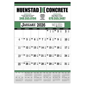 Skinner & Kennedy® Contractor's 13-Sheet Calendar