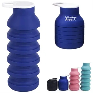 Custom Logo 20.3Oz. Collapsible Drinking Cup Outdoor Travel Mug