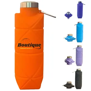 Custom Logo 25 oz. Silicone Collapsible Portable Travel Bottle Cups