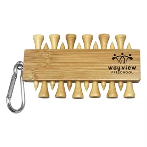 Custom Logo Bamboo Golf Tee