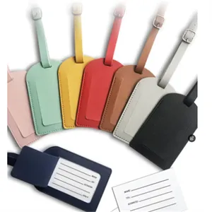 PU leather Luggage Tags