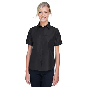 Harriton Women's Key West Short Sleeve Performance Staff ...
