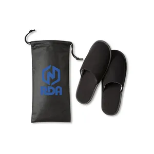 Travel Slippers In Pouch