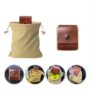 Foldable PU Foraging Waist Bag
