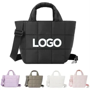 Puffy Crossbody Tote Bag