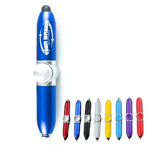 Fidget Spinner Pen With LED Light