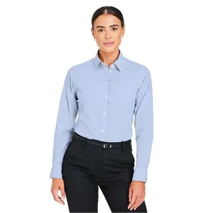 Devon & Jones Women's CrownLux Performance® Microstripe D...