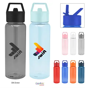 Custom Logo 32 Oz. Cambria rPET Bottle