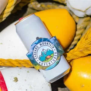 Full Color Round Slap Wrap™ Can Can Cooler