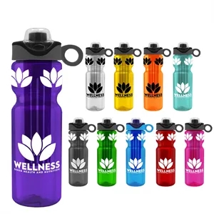 Champion 28 Oz. Bottle - Drink Thru Snap On &Large Infuser