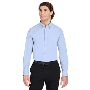 Devon & Jones Men's CrownLux Performance® Microstripe Dre...