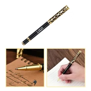 Elegant Metal Ballpoint Pen with Pocket Clip