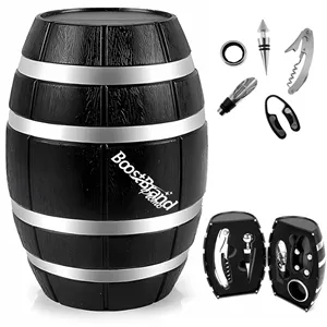 Wine Barrel Corkscrew Gift Set
