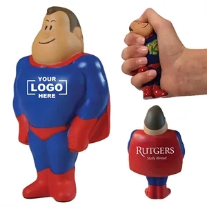 Custom Logo Printed Super Hero Stress Reliever