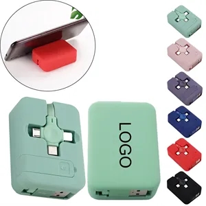 3 In 1 Charging Cable Phone Stand