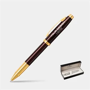 SHEAFFER® 100 Glossy Coffee Brown Executive Rollerball Pen
