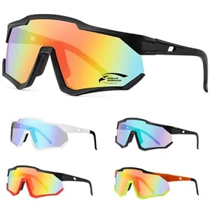 Custom Logo Outdoor Sports UV Protection Sunglasses Lightweight Durable