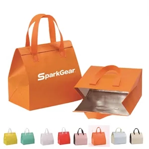 Custom Logo Promotional Insulated Takeout Bag for Restaurants Catering