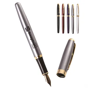 Executive Metal Fountain Pen - Corporate Gift with Logo