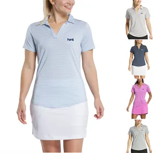 FootJoy Women's Open Collar Stripe Shirt
