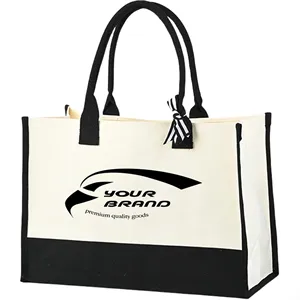 Elegant Canvas Tote Womens Shoulder Bags Single Strap